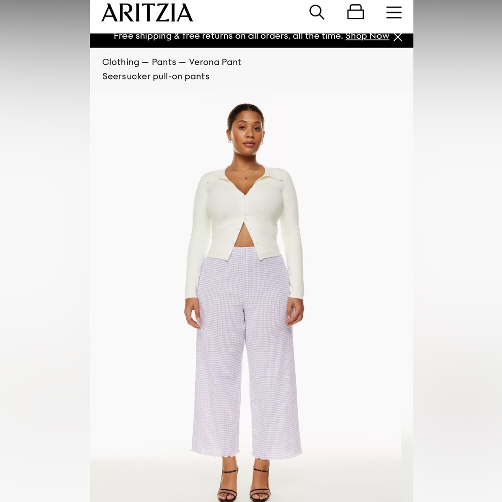 Aritzia Verona Pants